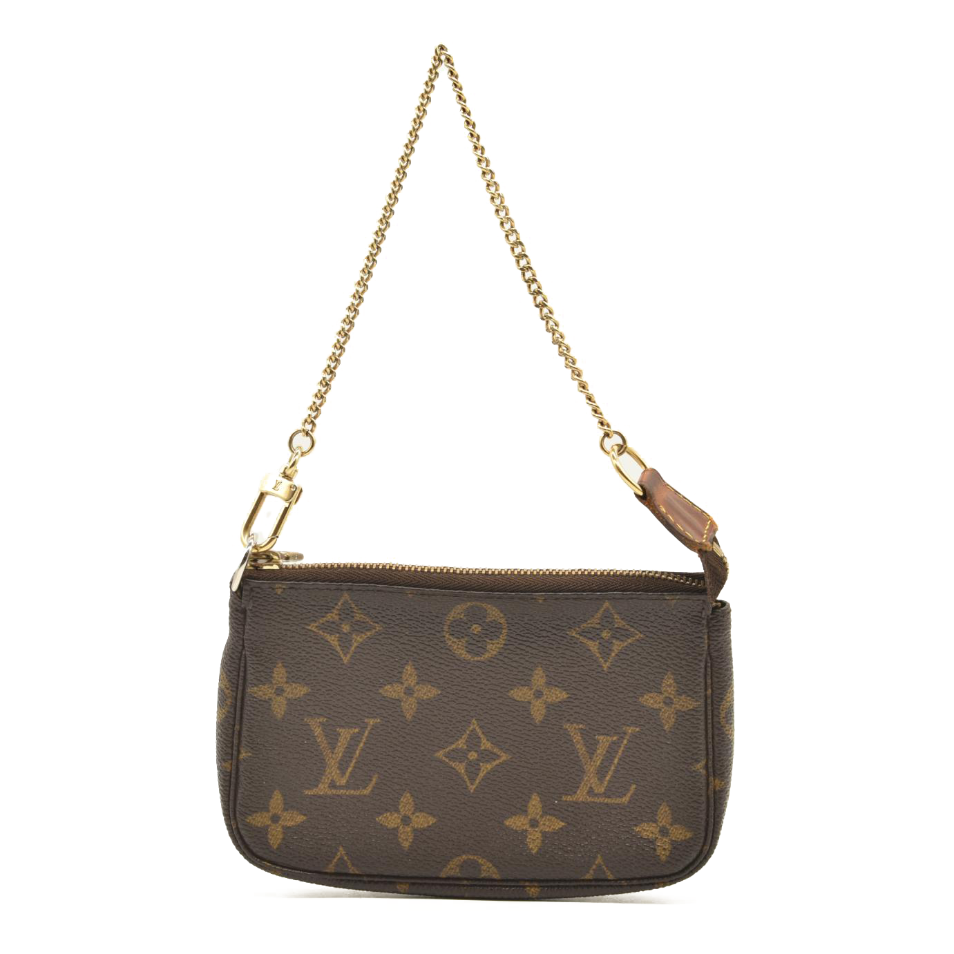 USED Louis Vuitton Monogram Mini Pochette Accessories FL0055