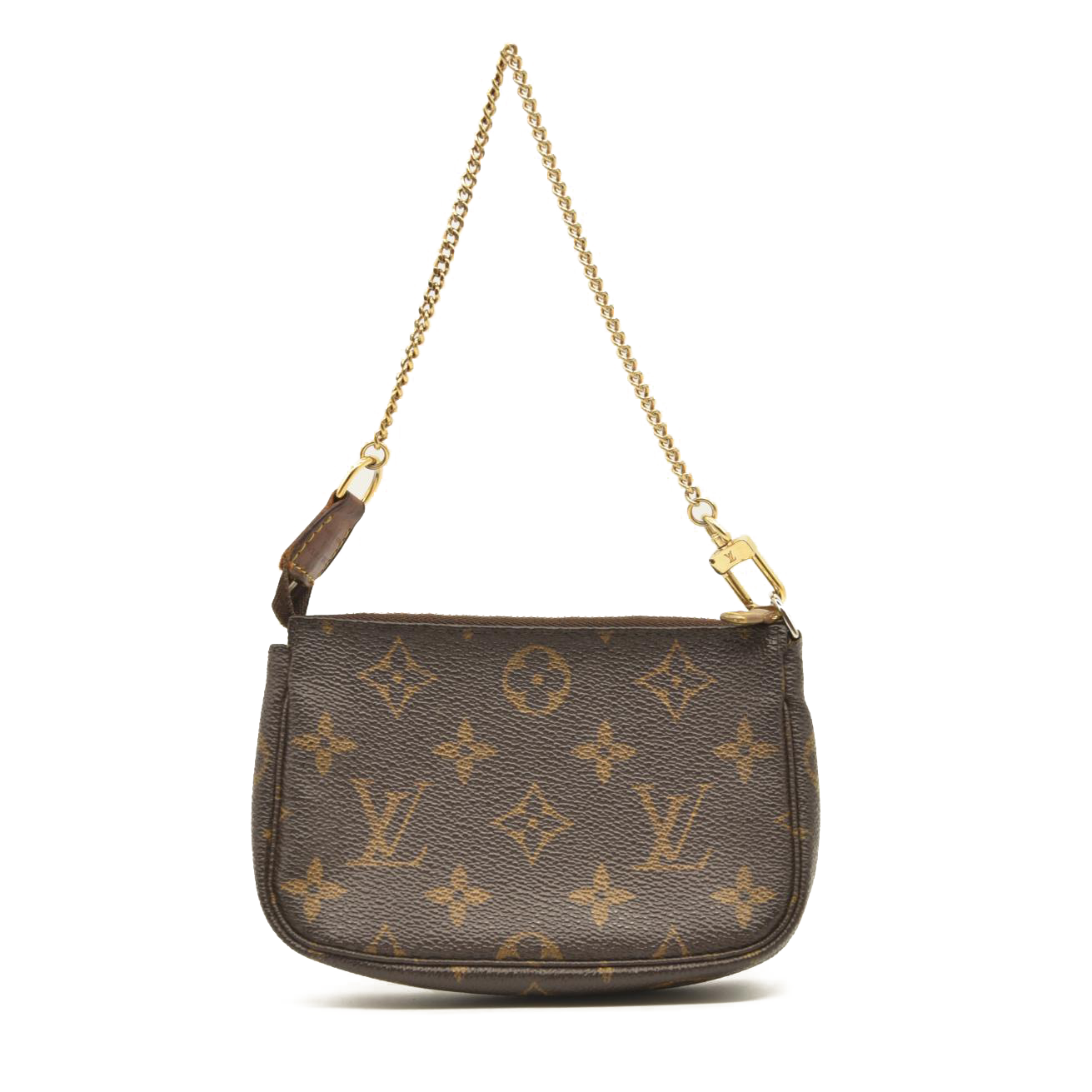 USED Louis Vuitton Monogram Mini Pochette Accessories FL0055