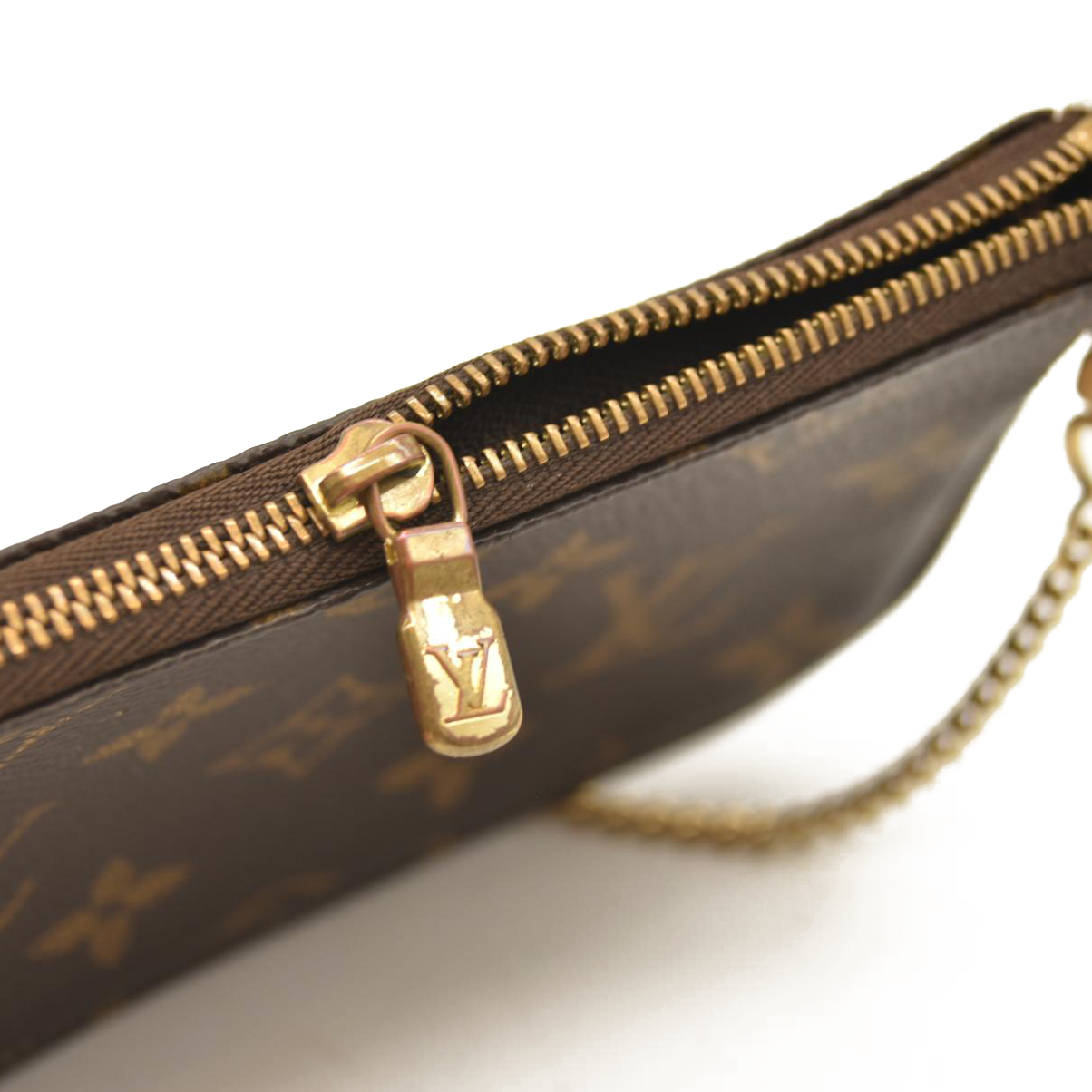 USED Louis Vuitton Monogram Mini Pochette Accessories FL0055