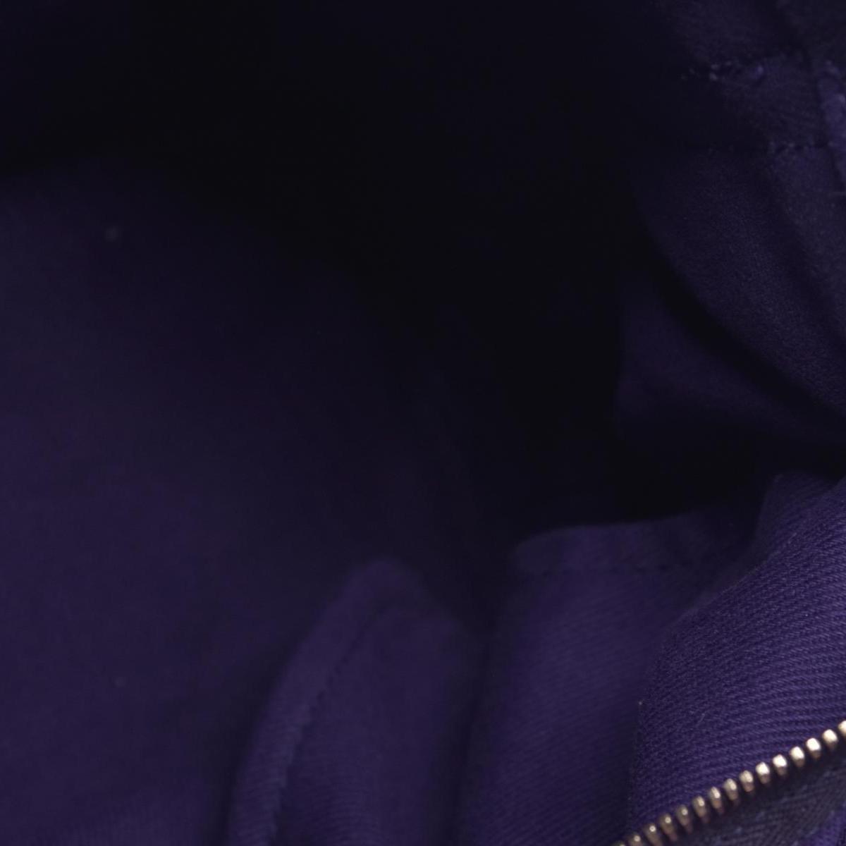 $1890 SAINT LAURENT Grained Leather Muse Two Top Handle Bag Purple CONSIGNMENT 10021248