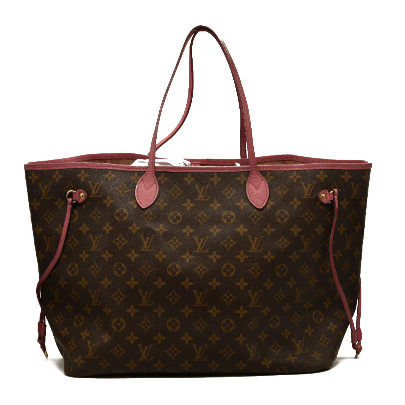 LOUIS VUITTON  Monogram Articles de Voyage Ikat Neverfull GM Rose Velours