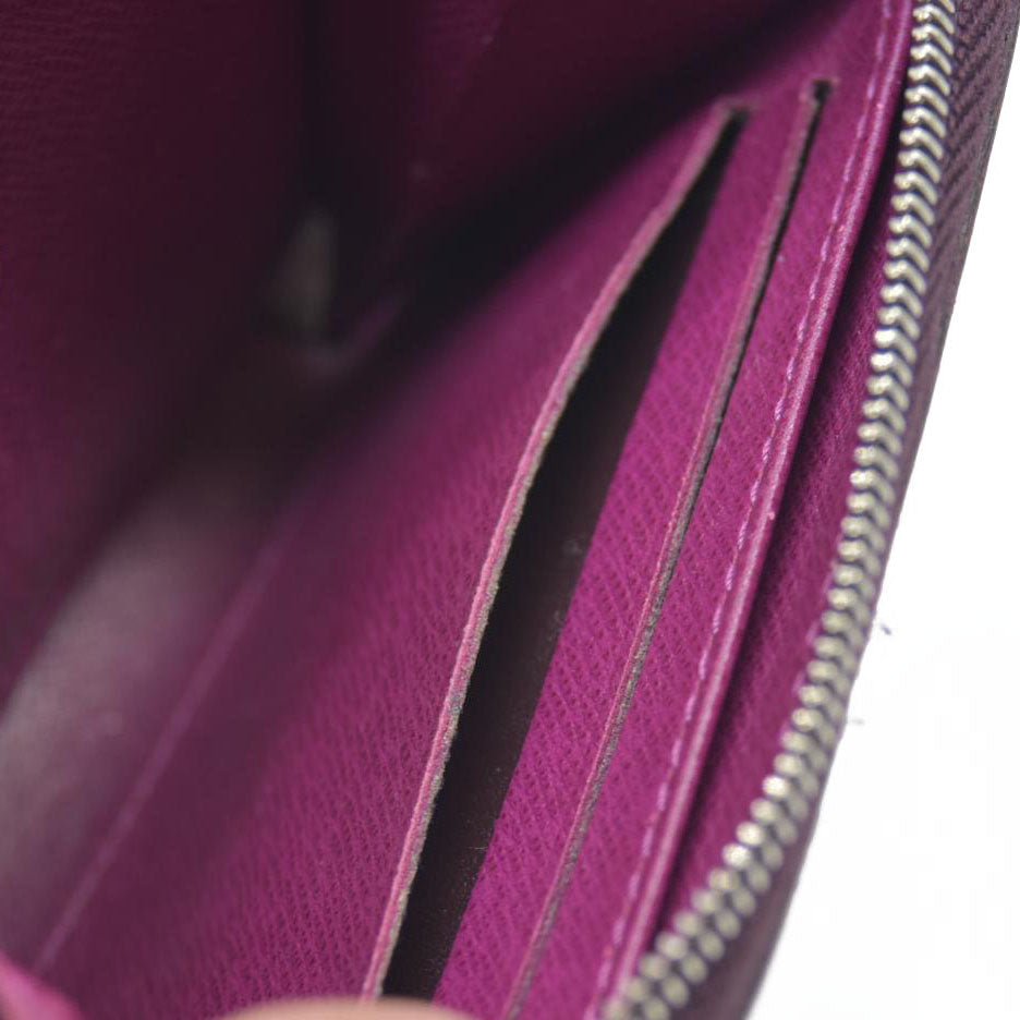 AUCTION $740 Louis Vuitton  Epi Zippy Coin Purse Cassis