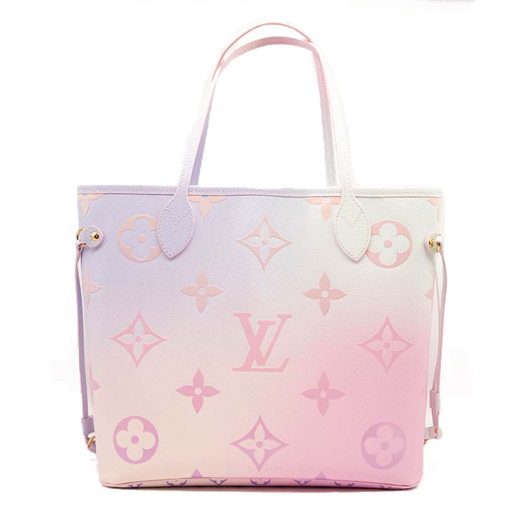 LOUIS VUITTON Monogram Giant Spring In The City Neverfull MM in Sunrise Pastel