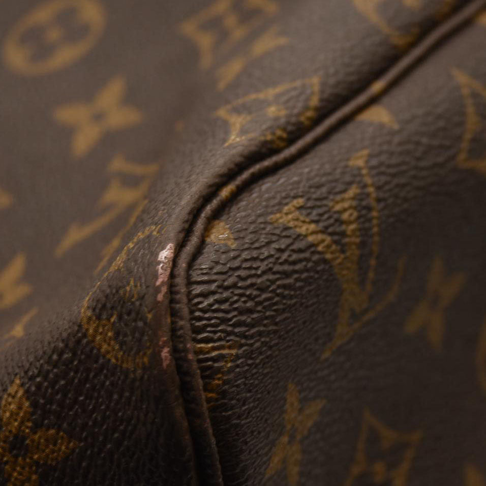 LOUIS VUITTON  Monogram Articles de Voyage Ikat Neverfull GM Rose Velours