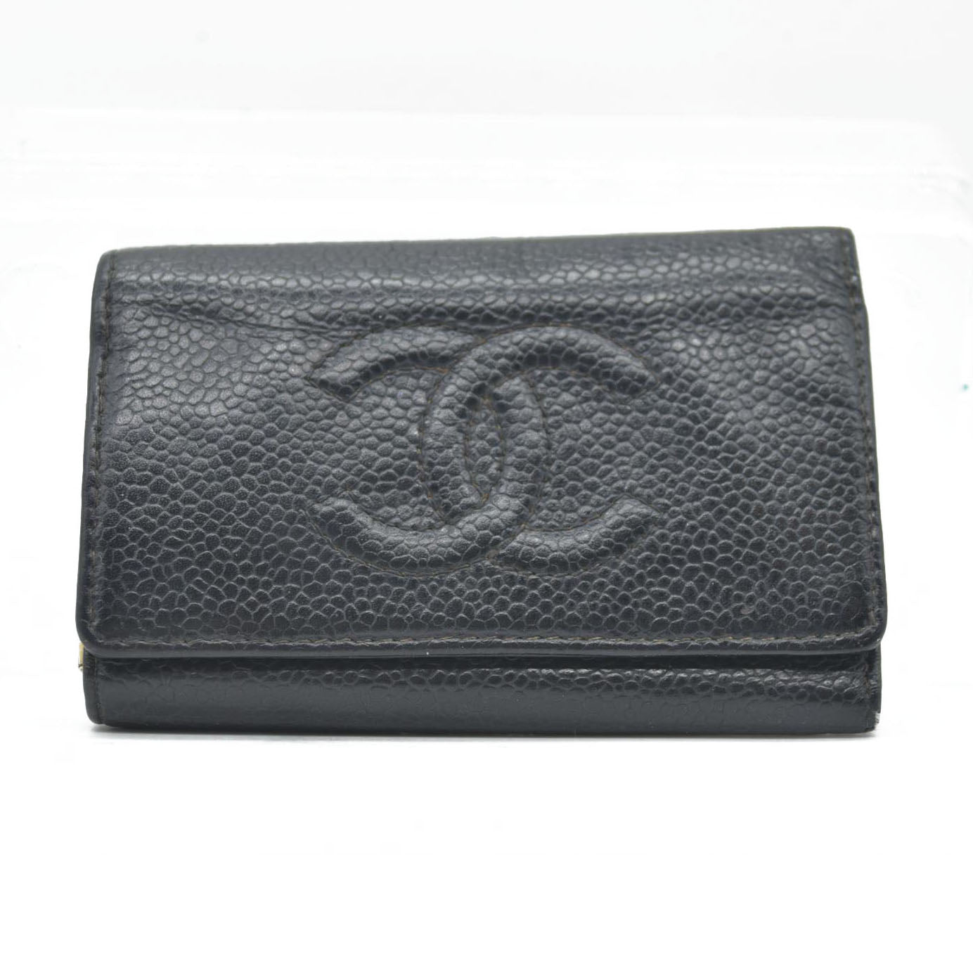 Chanel Timeless 6 Key Holder Black