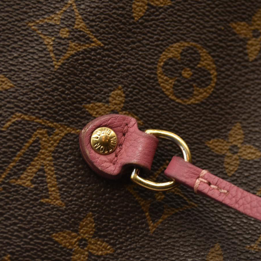 LOUIS VUITTON  Monogram Articles de Voyage Ikat Neverfull GM Rose Velours