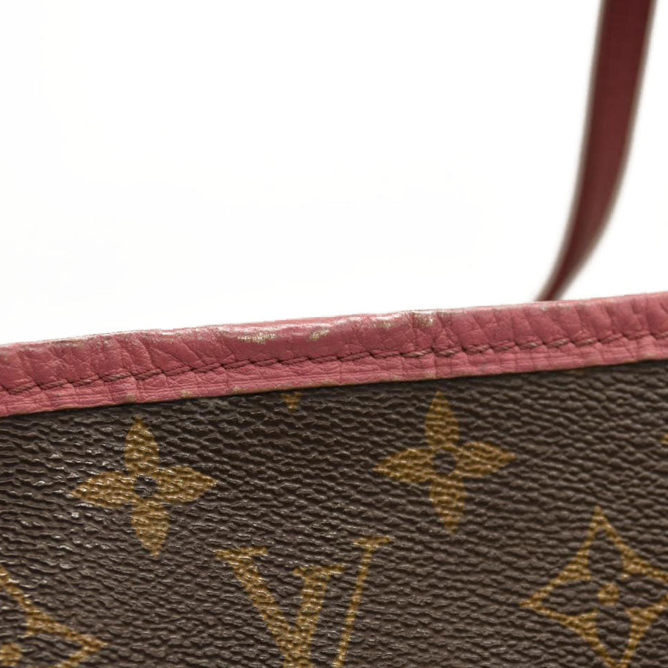 LOUIS VUITTON  Monogram Articles de Voyage Ikat Neverfull GM Rose Velours