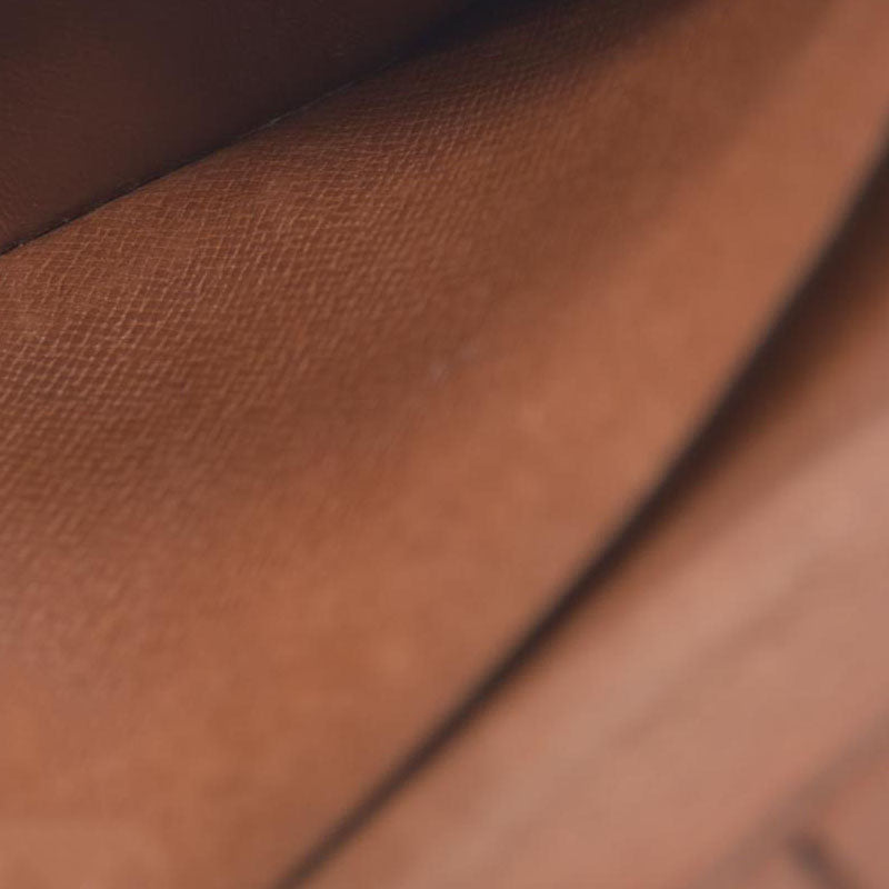 Louis Vuitton Monogram Long Bifold Wallet Brown 874CT