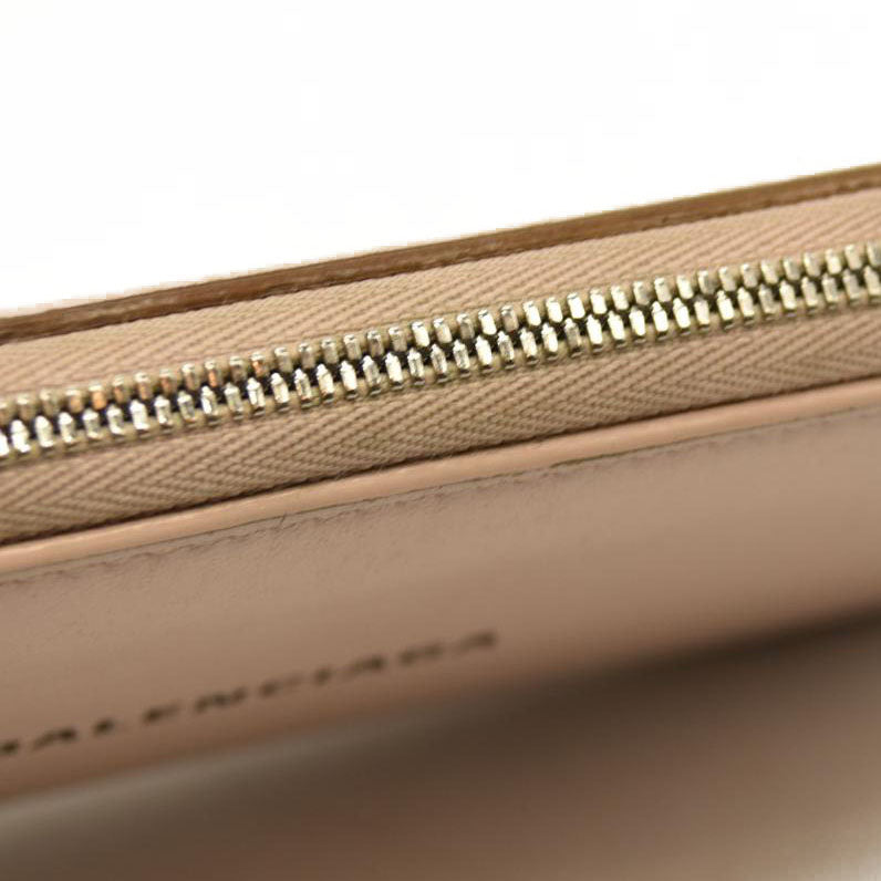 $650 Balenciaga Logo Everyday Calfskin Leather Continental Wallet Pink