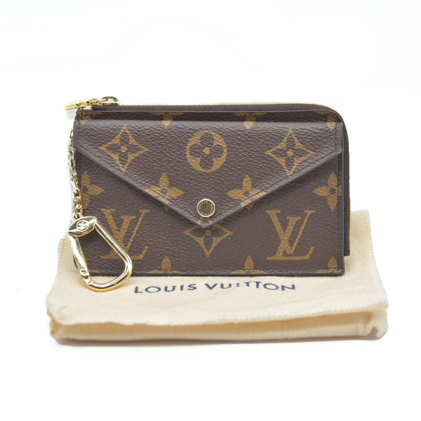 Louis Vuitton  Monogram Recto Verso Card Holder Black RFID
