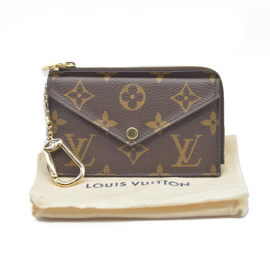 Louis Vuitton  Monogram Recto Verso Card Holder Black RFID