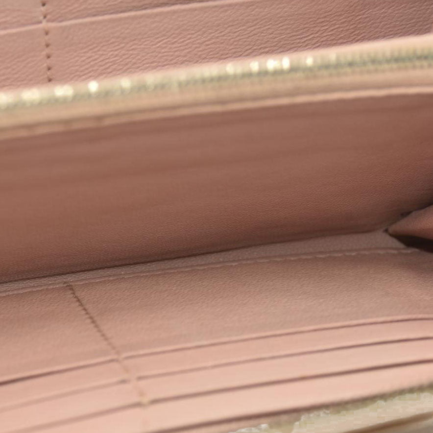 $650 Balenciaga Logo Everyday Calfskin Leather Continental Wallet Pink