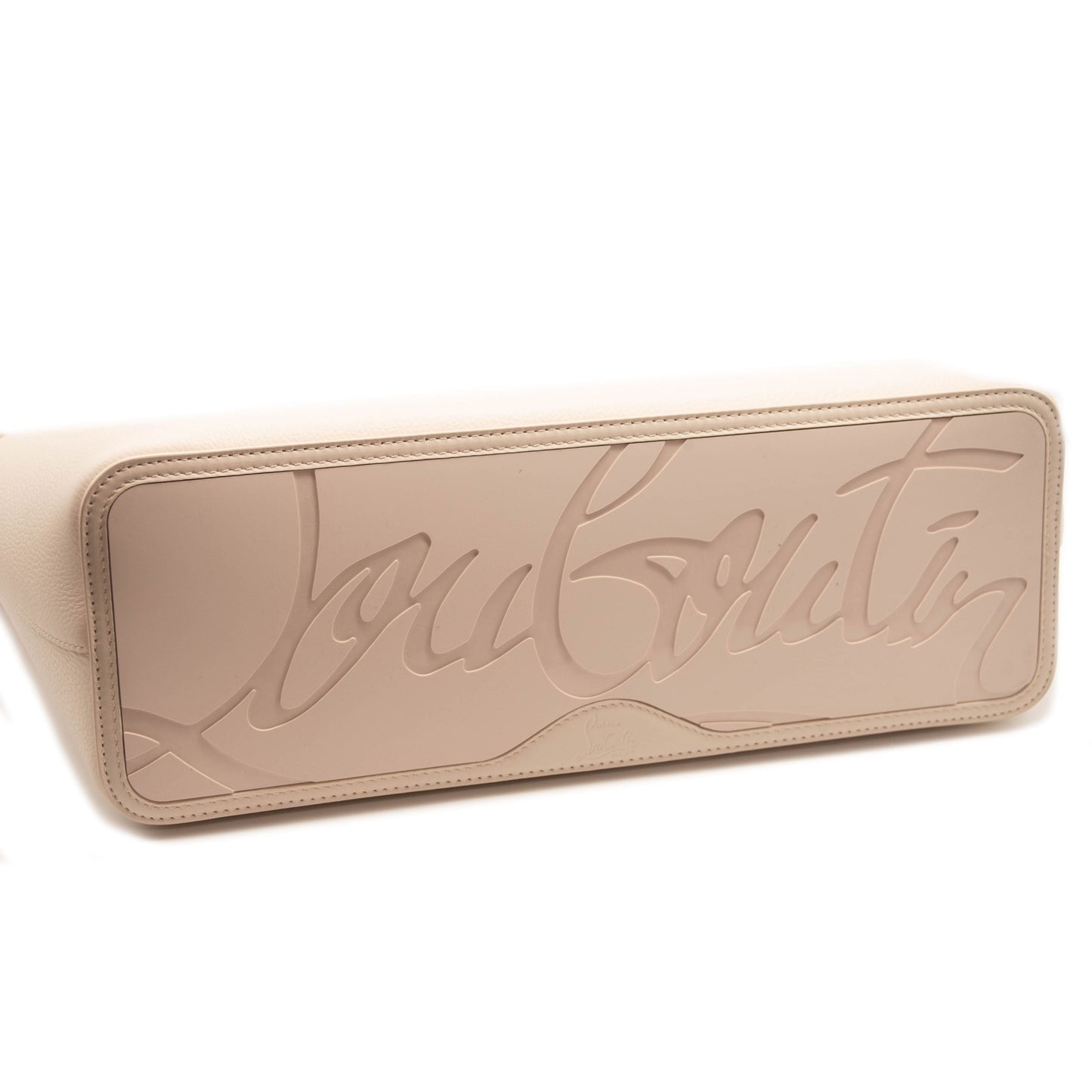 NEW $1890 Christian Louboutin Cabata Empire Spike Studded Leather Tote Bag