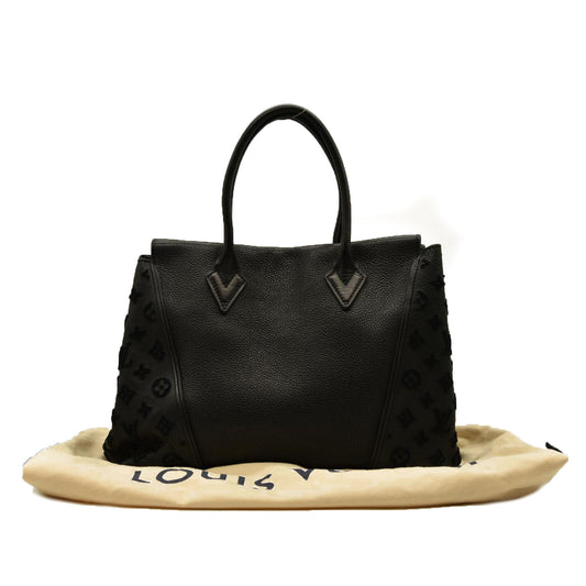 Louis Vuitton  Veau Cachemire Tote W PM Black TR0165