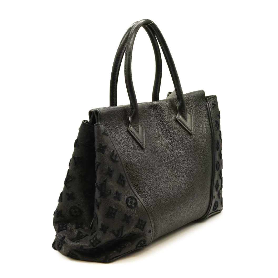 Louis Vuitton  Veau Cachemire Tote W PM Black TR0165