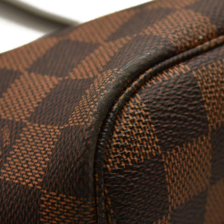 LOUIS VUITTON Damier Ebene Neverfull MM With Pouch SD21