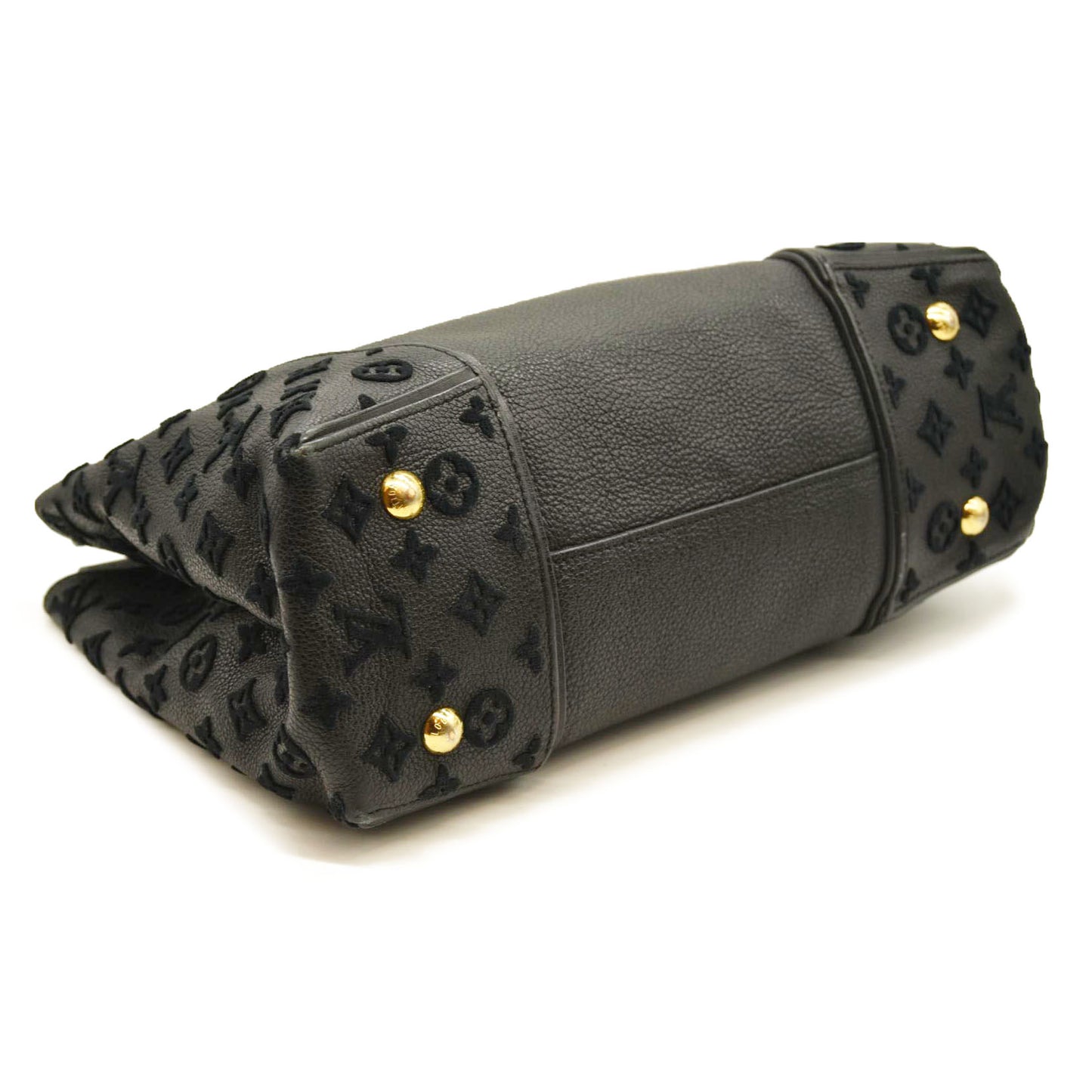 Louis Vuitton  Veau Cachemire Tote W PM Black TR0165