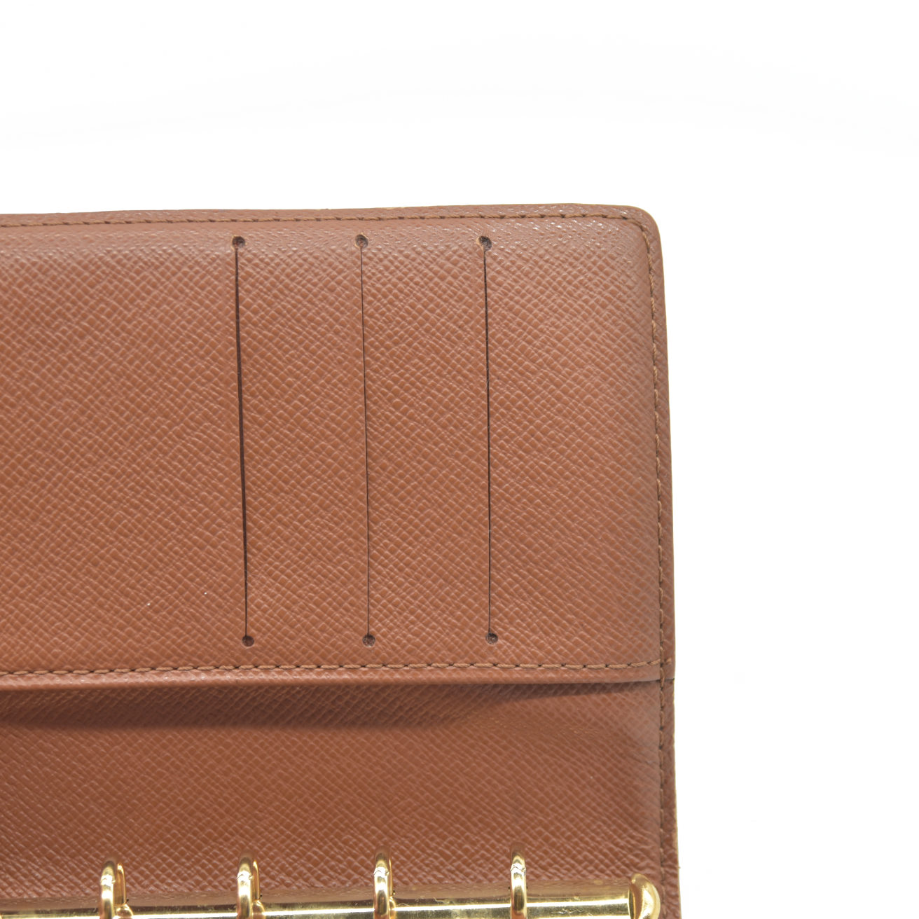 $505  Louis Vuitton Monogram Agenda PM Notebook Cover Brown CA0968 1998
