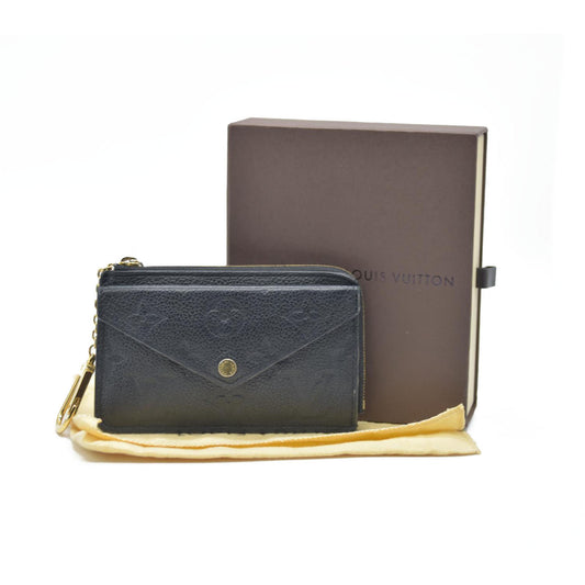 Louis Vuitton  Empreinte Recto Verso Card Holder Black RFID