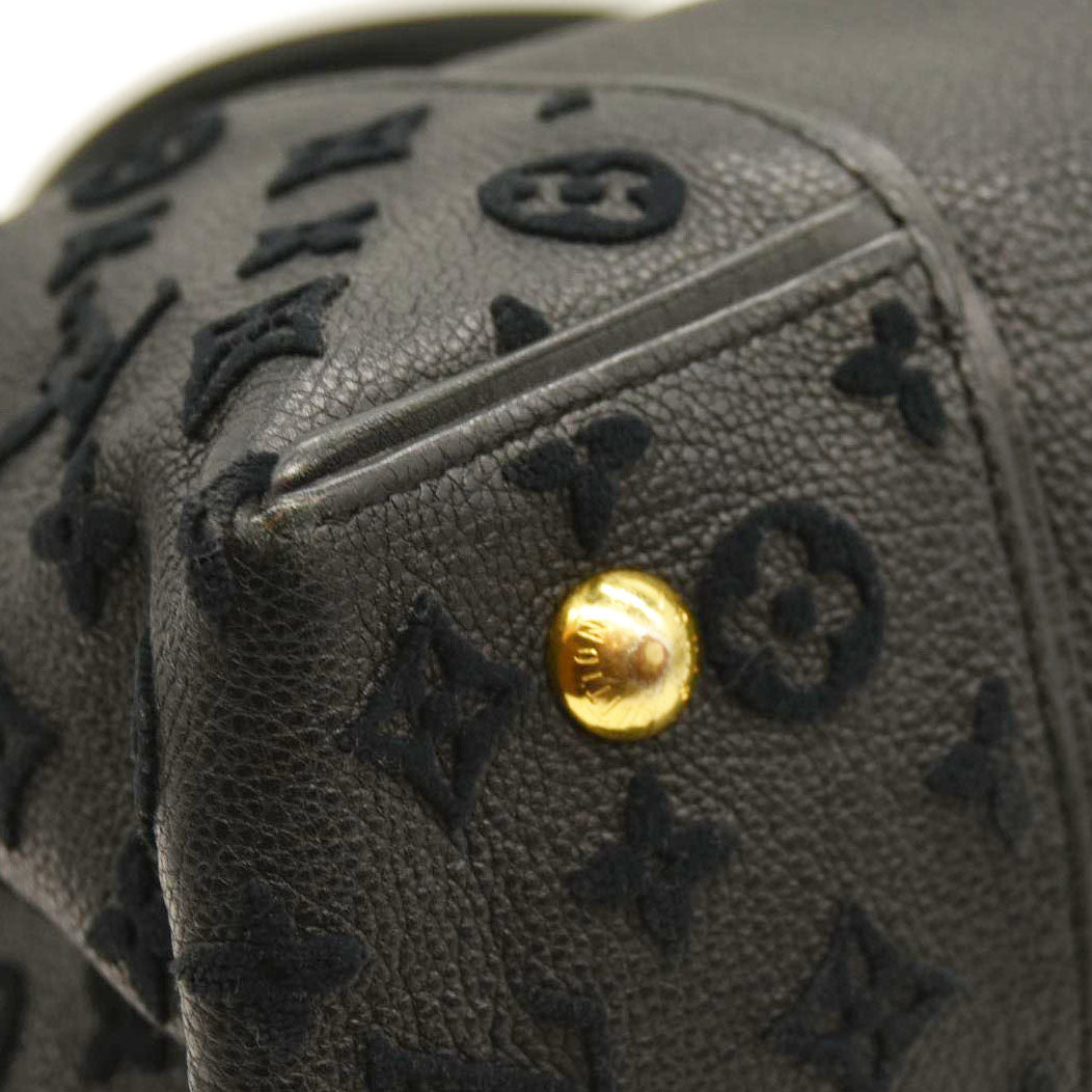 Louis Vuitton  Veau Cachemire Tote W PM Black TR0165