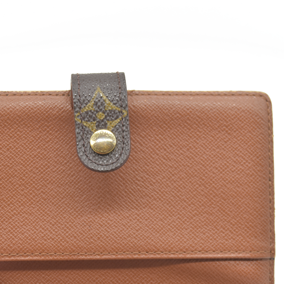 $505  Louis Vuitton Monogram Agenda PM Notebook Cover Brown CA0968 1998