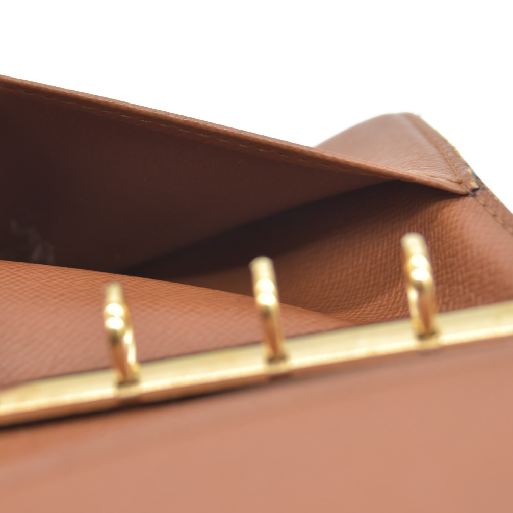 $505  Louis Vuitton Monogram Agenda PM Notebook Cover Brown CA0968 1998