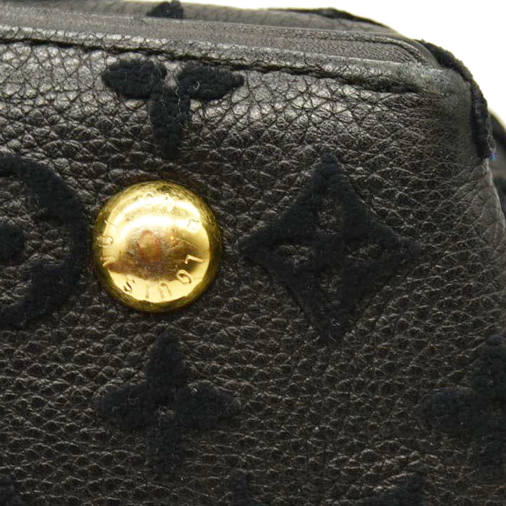 Louis Vuitton  Veau Cachemire Tote W PM Black TR0165