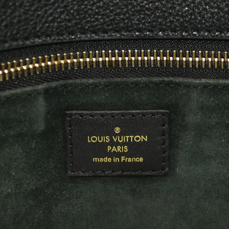 Louis Vuitton  Veau Cachemire Tote W PM Black TR0165