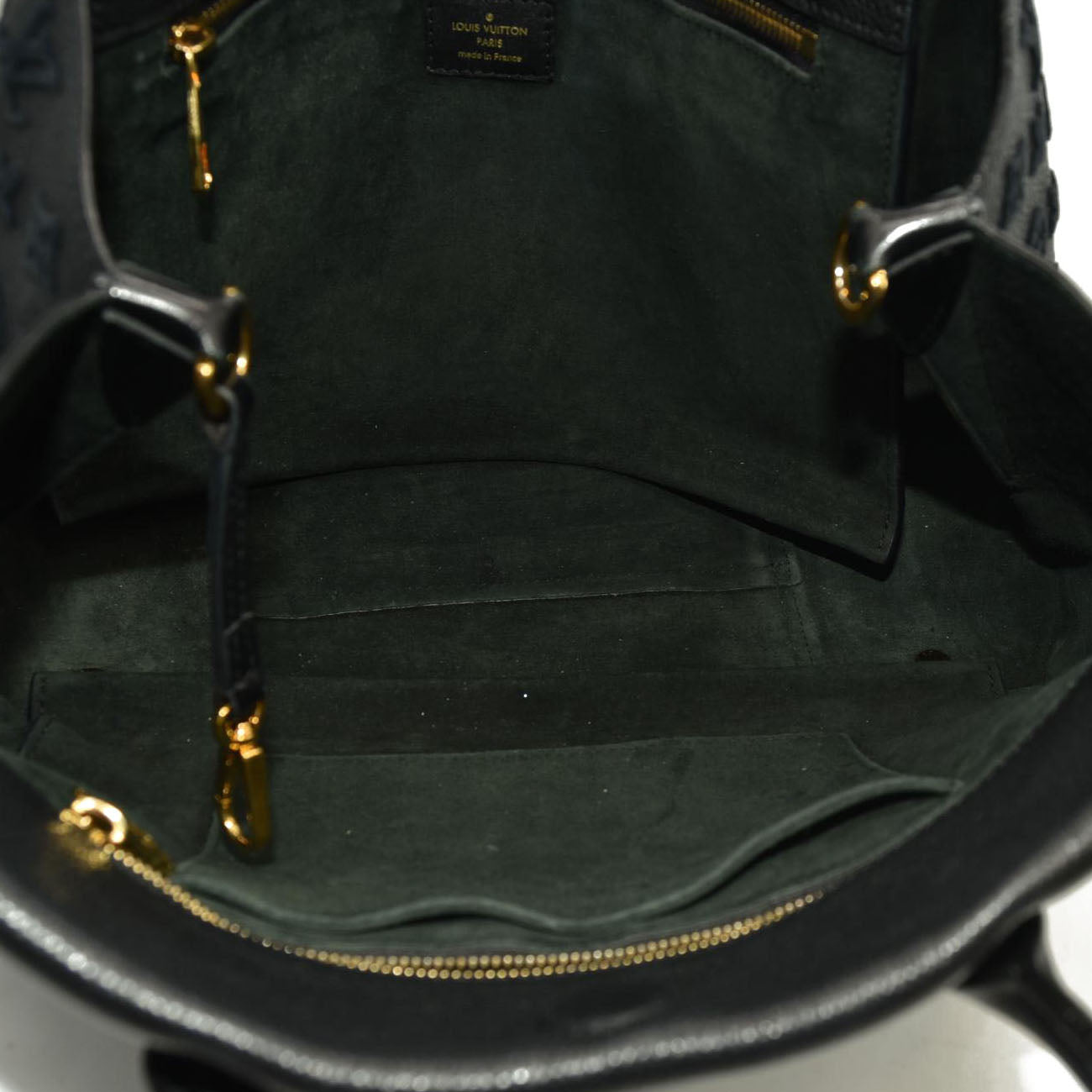 Louis Vuitton  Veau Cachemire Tote W PM Black TR0165