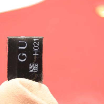 GUCCI Calfskin Matelasse Mini GG Marmont Shoulder Bag Hibiscus Red