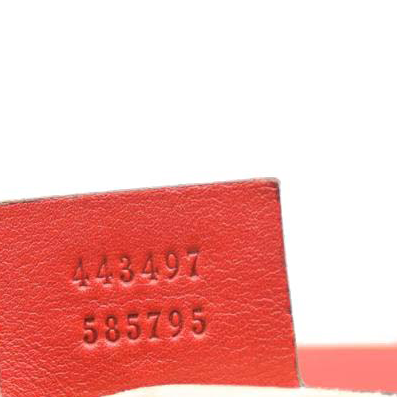 GUCCI Calfskin Matelasse Mini GG Marmont Shoulder Bag Hibiscus Red