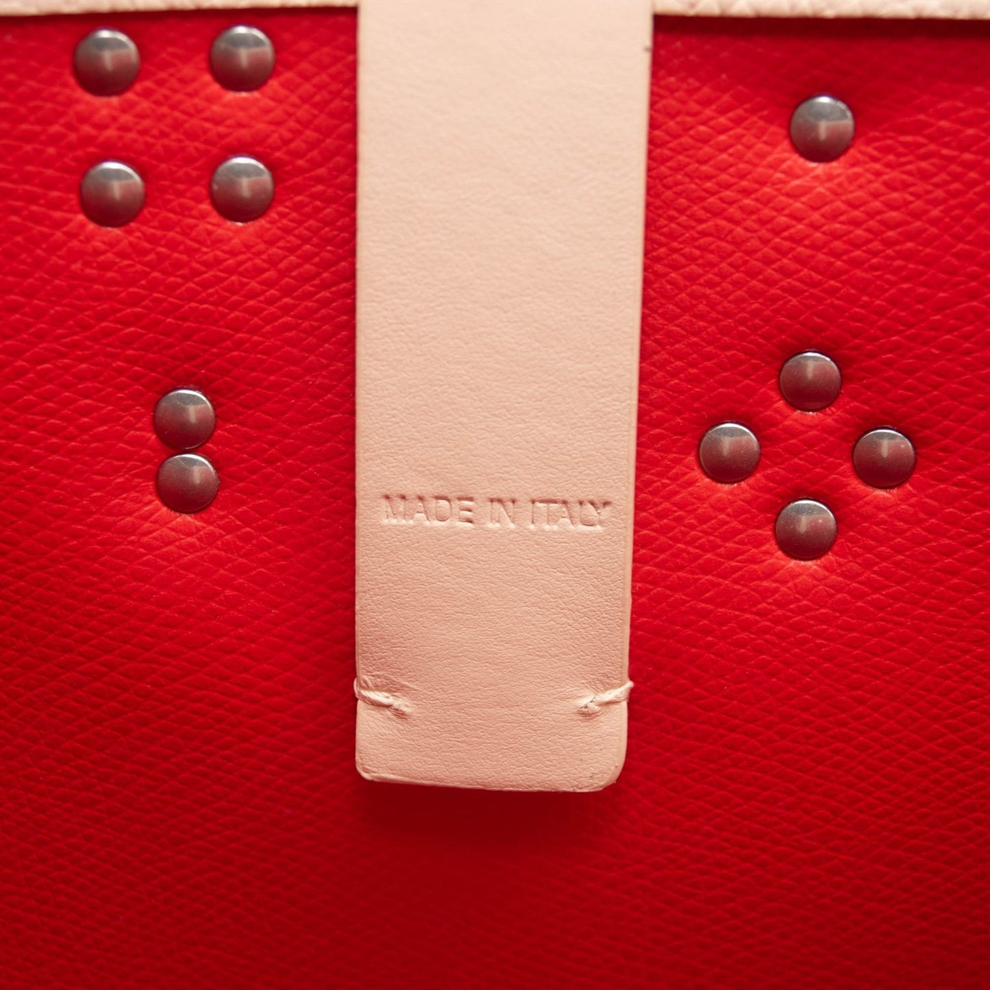 NEW $1890 Christian Louboutin Cabata Empire Spike Studded Leather Tote Bag