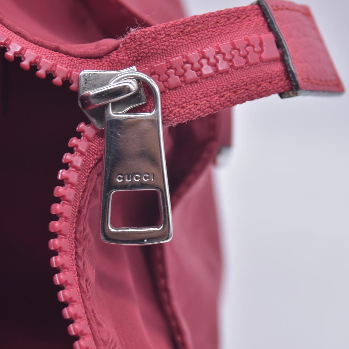 $1150 PRADA Tessuto Nylon Buckle Strap Tote Bag Pink CONSIGNMENT 10021353