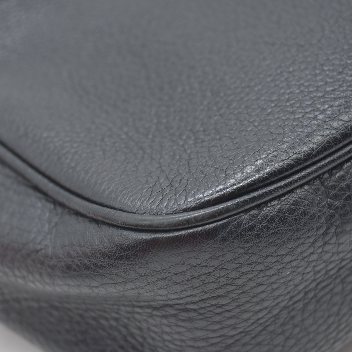 $1490 GUCCI Soho Shoulder Bag Black Leather Used Crossbody