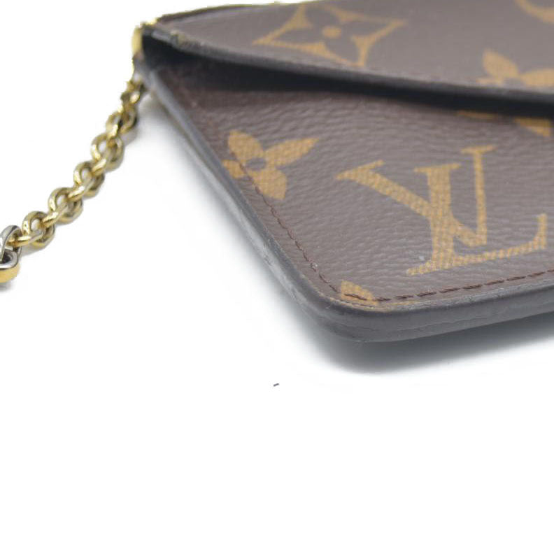 Louis Vuitton  Monogram Recto Verso Card Holder Black RFID