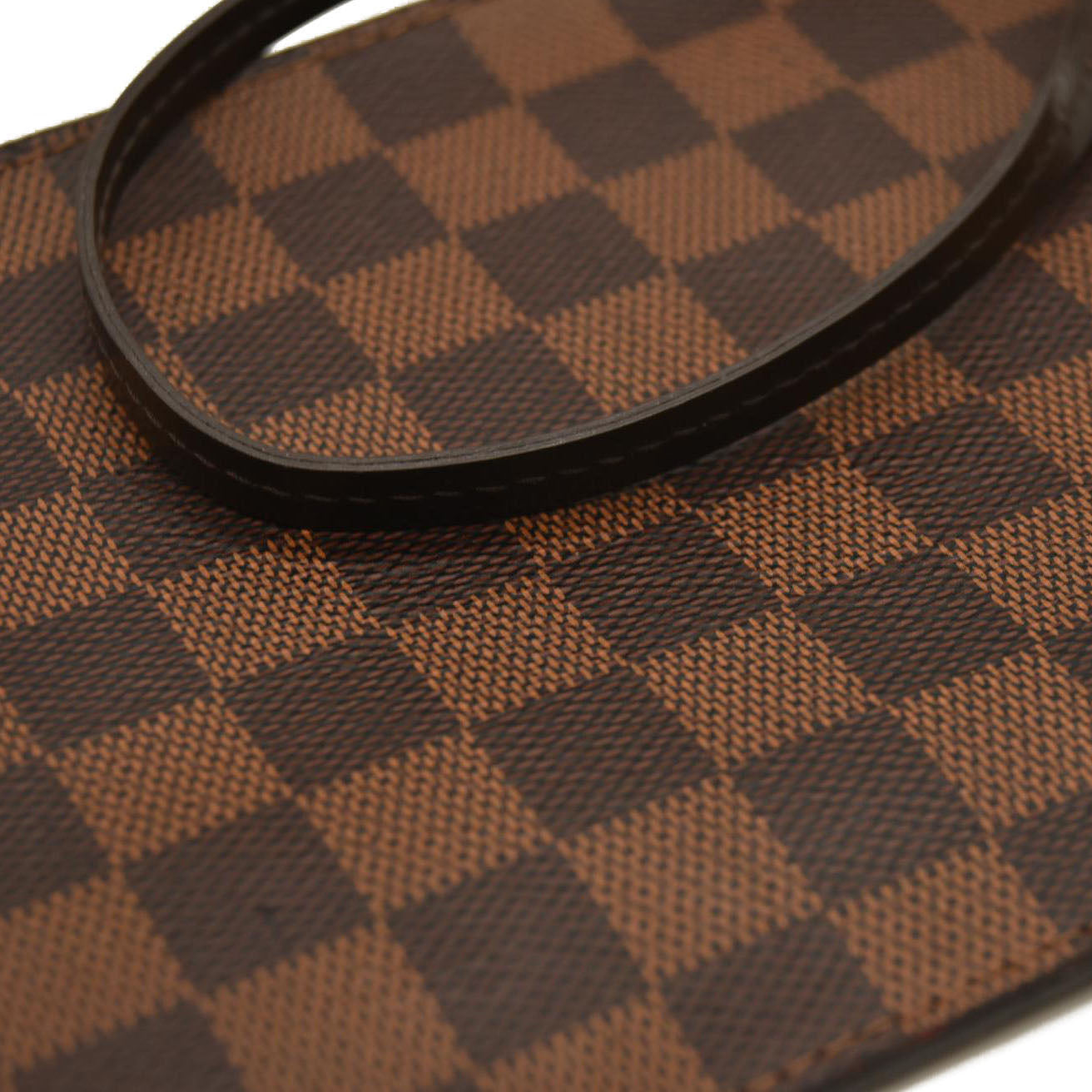 LOUIS VUITTON Damier Ebene Neverfull MM With Pouch SD21