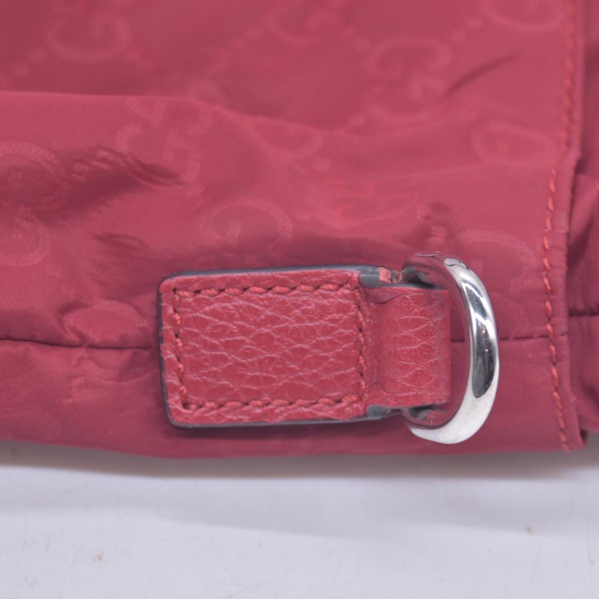 $1150 PRADA Tessuto Nylon Buckle Strap Tote Bag Pink CONSIGNMENT 10021353