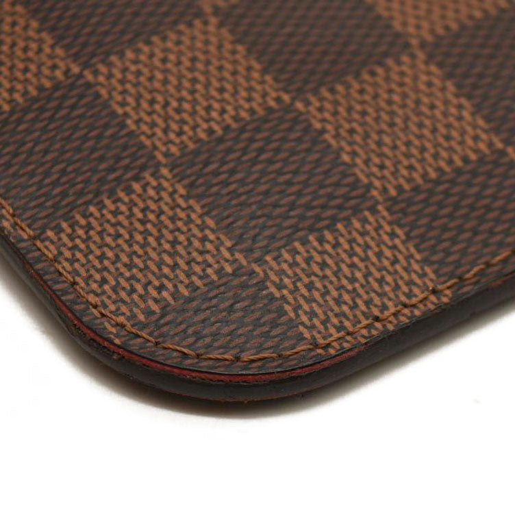 LOUIS VUITTON Damier Ebene Neverfull MM With Pouch SD21