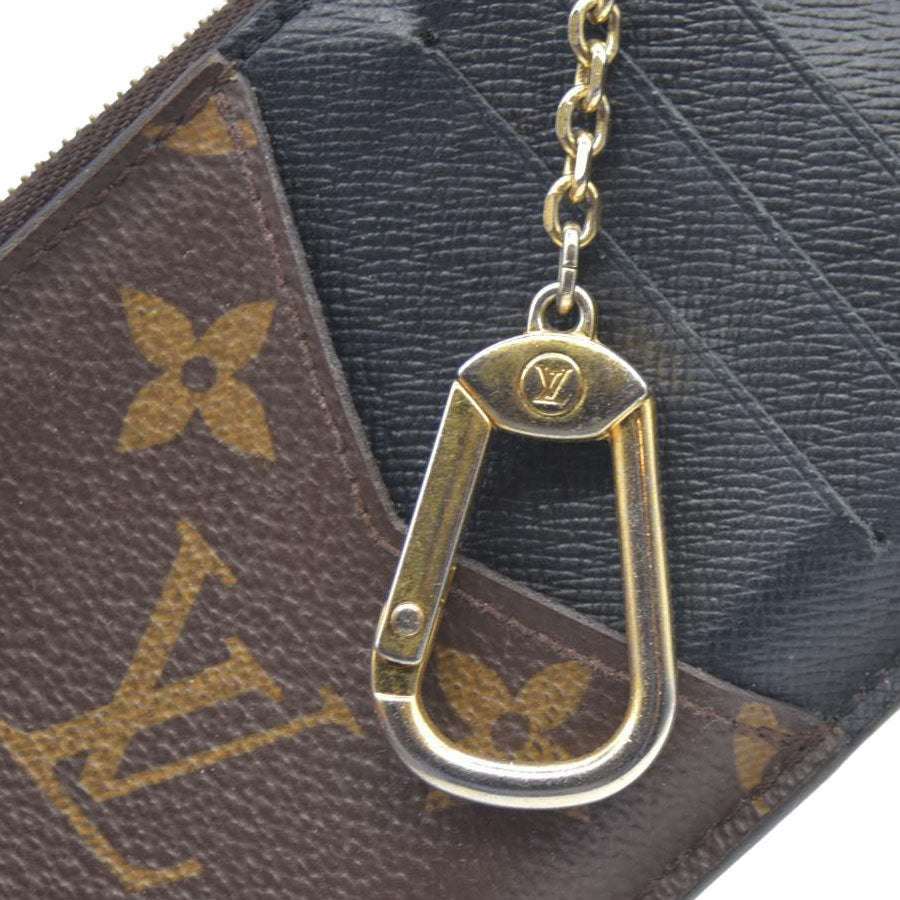 Louis Vuitton  Monogram Recto Verso Card Holder Black RFID