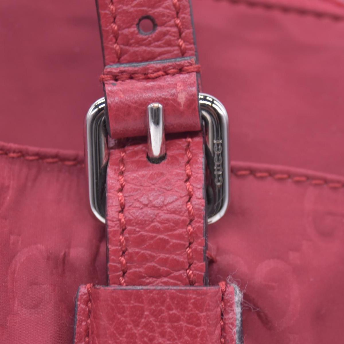 $1150 PRADA Tessuto Nylon Buckle Strap Tote Bag Pink CONSIGNMENT 10021353