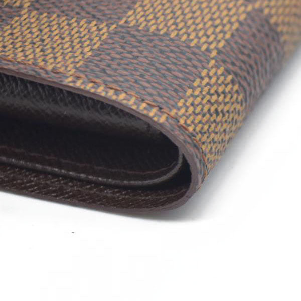 AUCTION $545 Louis Vuitton  Damier Ebene Marco Wallet CA0947