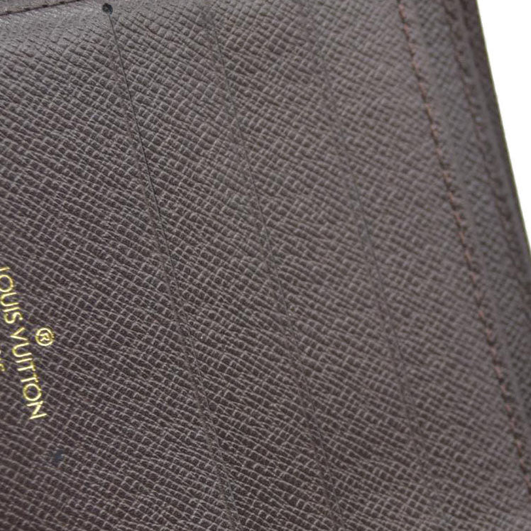 AUCTION $545 Louis Vuitton  Damier Ebene Marco Wallet CA0947