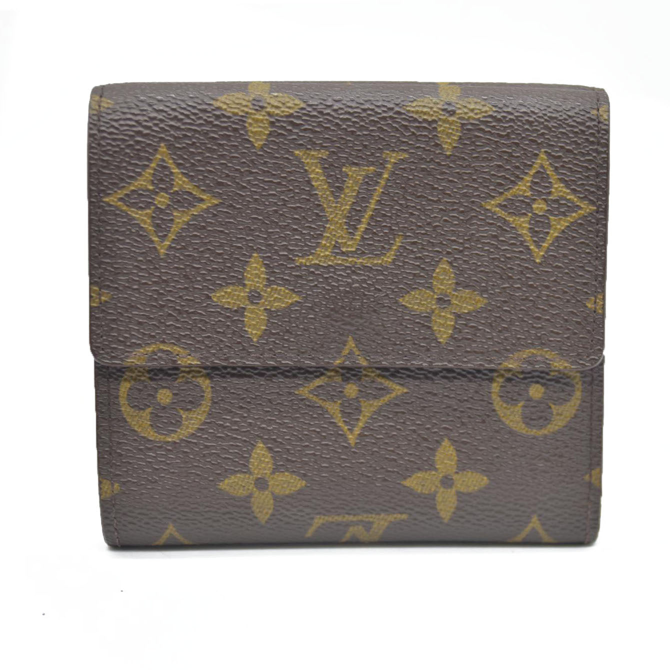 AUCTION $615 Louis Vuitton  Monogram Porte-Monnaie Billets Cartes Credit Wallet