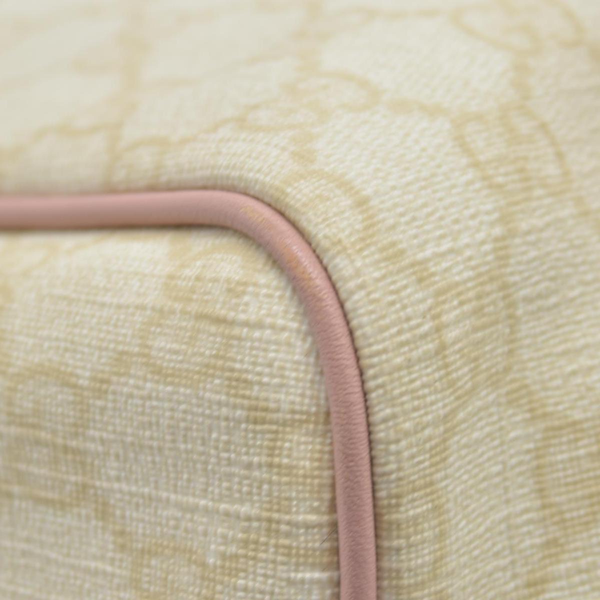 Gucci GG Plus Monogram Web Stripe Medium Joy Boston Pink