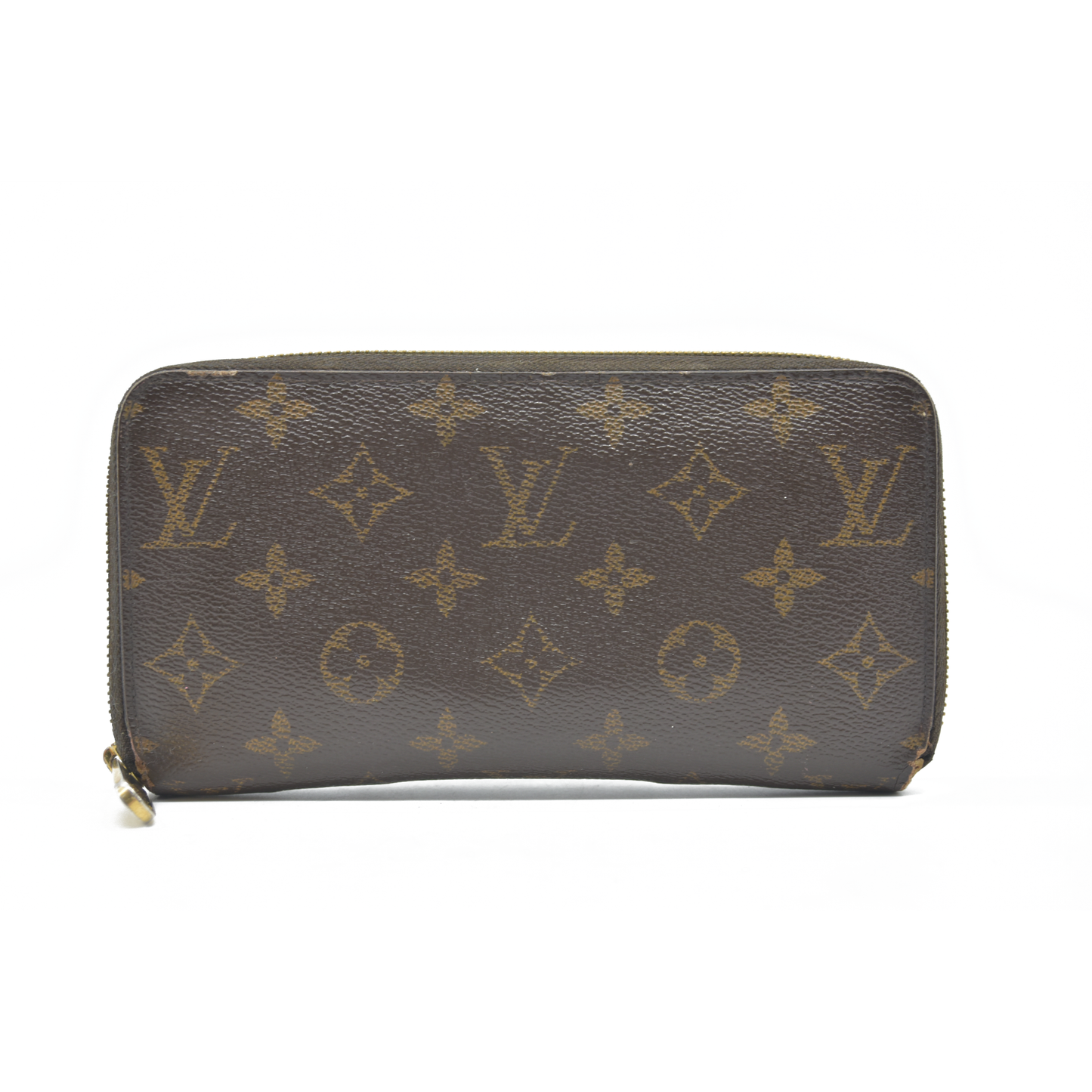 $915 Louis Vuitton 2011 LV Monogram Zippy Wallet CA4181