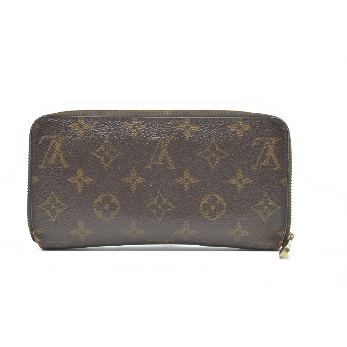 $915 Louis Vuitton 2011 LV Monogram Zippy Wallet CA4181