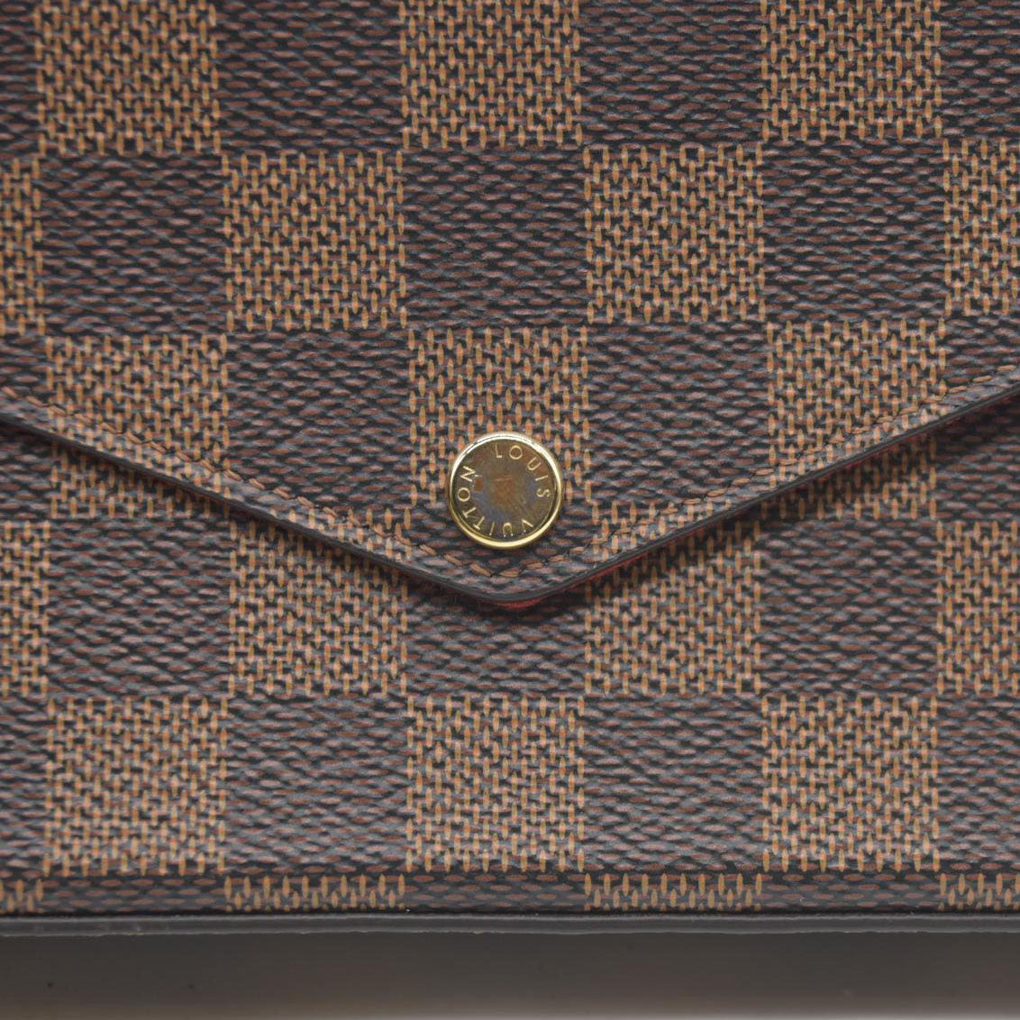 $1580 Louis Vuitton Damier Ebene Pochette Félicie