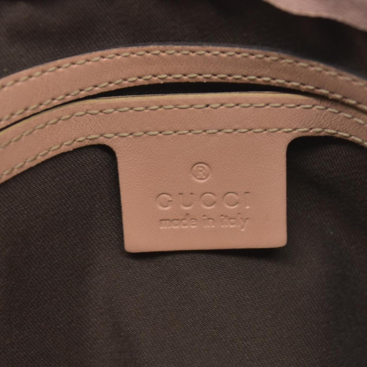 Gucci GG Plus Monogram Web Stripe Medium Joy Boston Pink