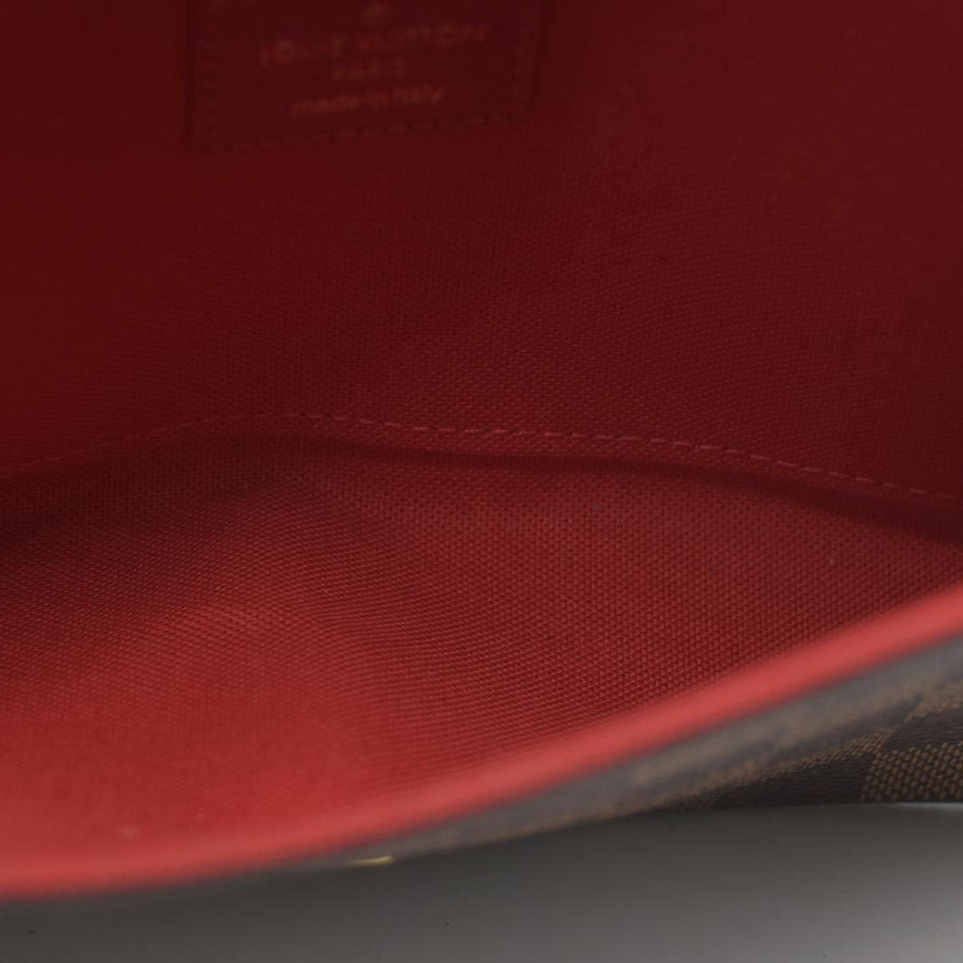 $1580 Louis Vuitton Damier Ebene Pochette Félicie