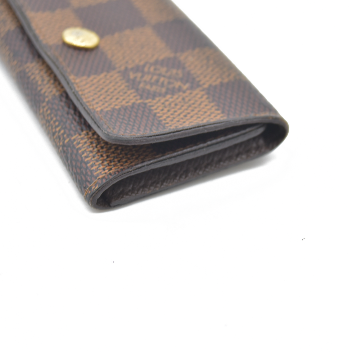 Louis Vuitton Damier Multicles 4 Ring Key Case Brown CT11